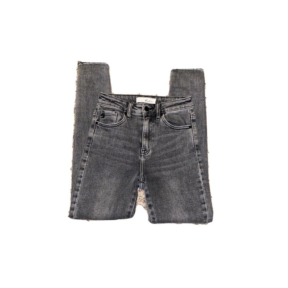 KanCan Women’s Skinny Jeans in Washed Black